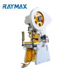 Raymax 스탬핑 데스크탑 부품 j23-25 톤 소형 루버 전원 공압 프레스 펀칭 기계